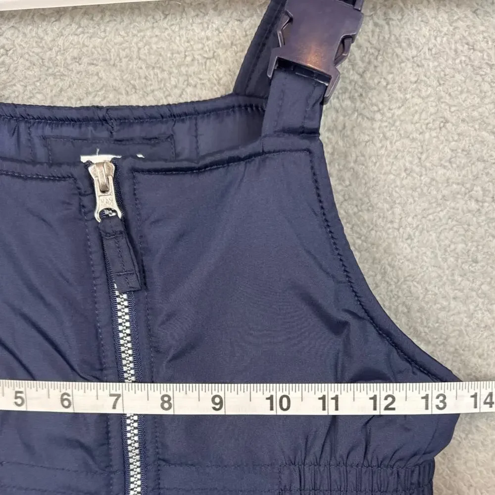 Carters Unisex Little Kid Snow Bib Snow Pants Adjustable Straps Navy Blue 5-6